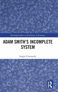 Cover Adam Smith's Incomplete System