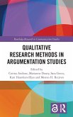 Qualitative Research Methods in Argumentation Studies