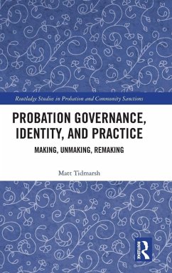 Cover Probation Governance, Identity, and Practice