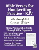 Bible Verses for Handwriting Practice - KJV