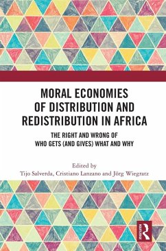 Cover Moral Economies of Distribution and Redistribution in Africa