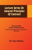 Lecture Series On General Principles Of Contract