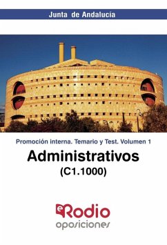 Administrativos Promoción interna (C1.1000) Junta de Andalucía. Temario y Test. Volumen 1 Cover Administrativos Promoción interna (C1.1000) Junta de Andalucía. Temario y Test. Volumen 1