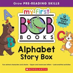 My First Bob Books - Alphabet Story Box Bind-Up Phonics, Letter Sounds, Ages 3 and Up, Pre-K (Reading Readiness) - Kertell, Lynn Maslen