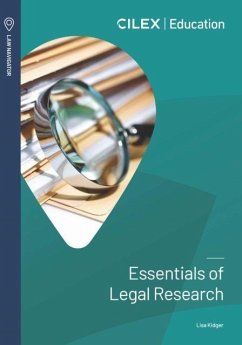 Cover Essentials of Legal Research
