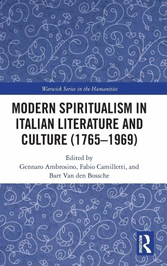 Cover Modern Spiritualism in Italian Literature and Culture (1765-1969)
