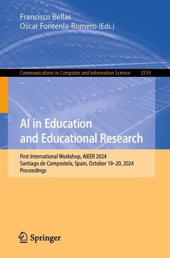 Cover AI in Education and Educational Research (eBook, PDF)