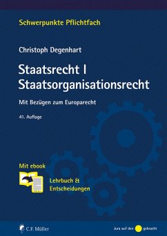 Staatsrecht I. Staatsorganisationsrecht (eBook, ePUB) Cover Staatsrecht I. Staatsorganisationsrecht (eBook, ePUB)