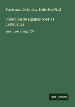 Cover Coleccion de algunas poesias castellanas