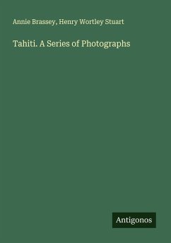 Cover Tahiti. A Series of Photographs