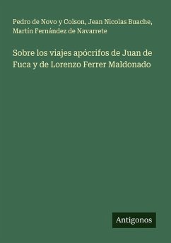 Cover Sobre los viajes apócrifos de Juan de Fuca y de Lorenzo Ferrer Maldonado