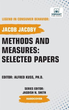 Methods and Measures - Jacoby, Jacob; Publishers, Vibrant