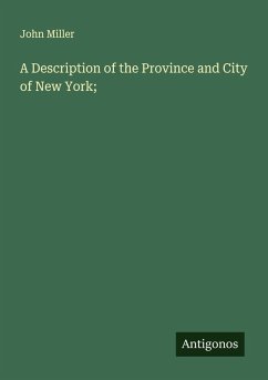 Cover A Description of the Province and City of New York;