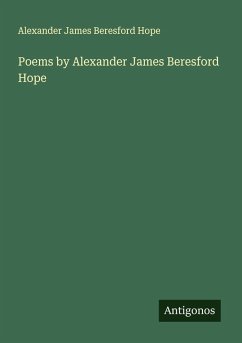 Cover Poems by Alexander James Beresford Hope