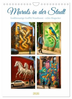 Cover Murals in der Stadt (Wandkalender 2026 DIN A4 hoch), CALVENDO Monatskalender