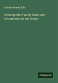Homeopathic Family Guide and Information for the People