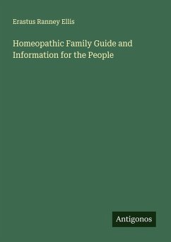 Cover Homeopathic Family Guide and Information for the People