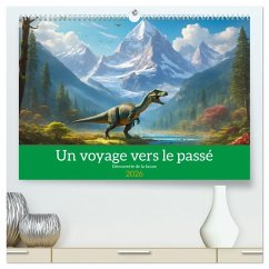 Un voyage vers le passé - Découverte de la faune (Calendrier mural 2026 DIN A2 vertical) calendrier de bureau - Calvendo;Gaymard, Alain