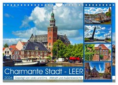 Cover Charmante Stadt - LEER (Wandkalender 2026 DIN A4 quer), CALVENDO Monatskalender