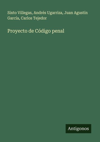 Proyecto de Código penal
