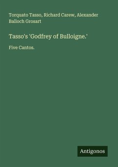 Cover Tasso's 'Godfrey of Bulloigne.'