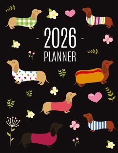 Dachshund Planner 2026 - Press, Happy Oak Tree Dachshund Planner 2026 - Press, Happy Oak Tree