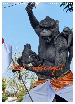 Cover Bali - affengeil (Wandkalender 2026 DIN A3 hoch), CALVENDO Monatskalender