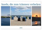 Inseln, die zum träumen verlocken (Wandkalender 2026 DIN A2 quer), CALVENDO Monatskalender