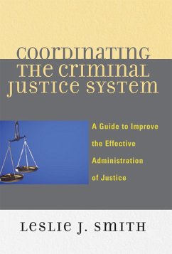 Cover Coordinating the Criminal Justice System (eBook, PDF)