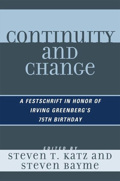 Continuity and Change (eBook, PDF) Continuity and Change (eBook, PDF)