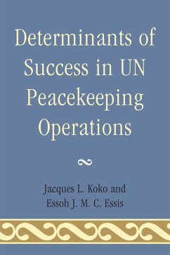 Cover Determinants of Success in UN Peacekeeping Operations (eBook, PDF)