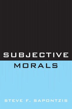 Cover Subjective Morals (eBook, PDF)