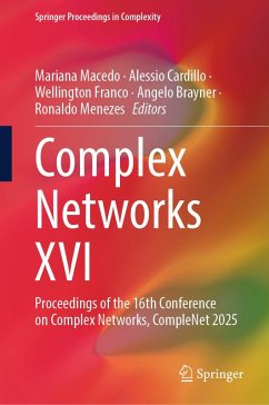 Cover Complex Networks XVI (eBook, PDF)