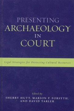Cover Presenting Archaeology in Court (eBook, PDF)