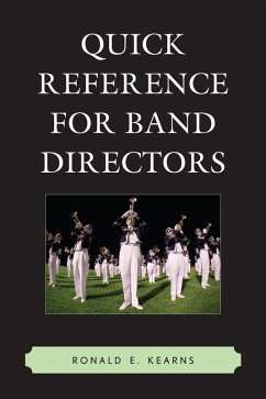Cover Quick Reference for Band Directors (eBook, PDF)