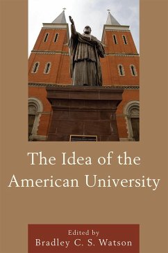 The Idea of the American University (eBook, PDF)