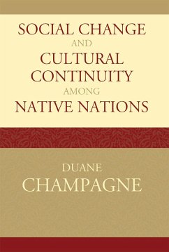 Cover Social Change and Cultural Continuity among Native Nations (eBook, PDF)