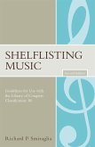 Shelflisting Music (eBook, PDF)