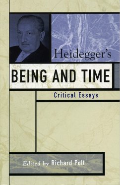 Cover Heidegger's Being and Time (eBook, PDF)