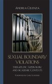 Sexual Boundary Violations (eBook, PDF)