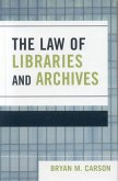 The Law of Libraries and Archives (eBook, PDF)