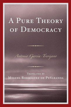 Cover A Pure Theory of Democracy (eBook, PDF)