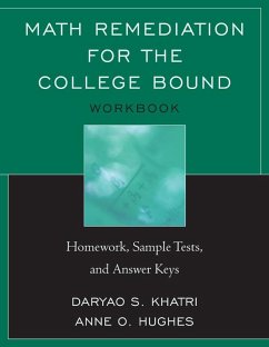 Cover Math Remediation for the College Bound (eBook, PDF)