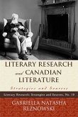 Literary Research and Canadian Literature (eBook, PDF)