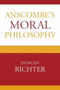 Cover Anscombe's Moral Philosophy (eBook, PDF)