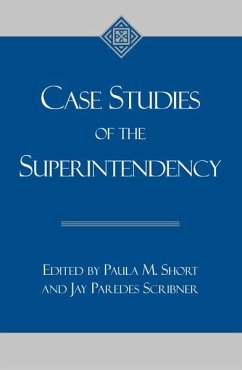 Cover Case studies of the superintendency (eBook, PDF)