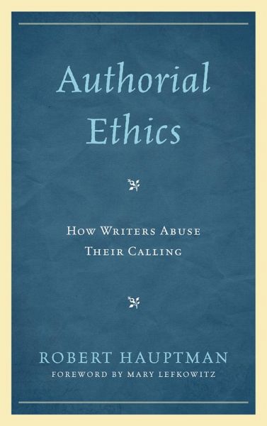 Authorial Ethics (eBook, PDF) Authorial Ethics (eBook, PDF)