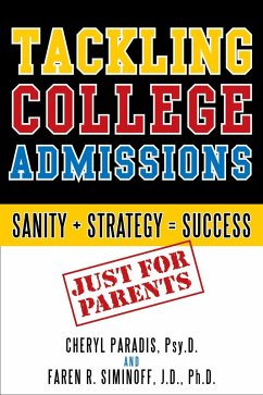 Tackling College Admissions (eBook, PDF) - Paradis, Cheryl; Siminoff, Faren R.