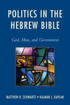 Cover Politics in the Hebrew Bible (eBook, PDF)