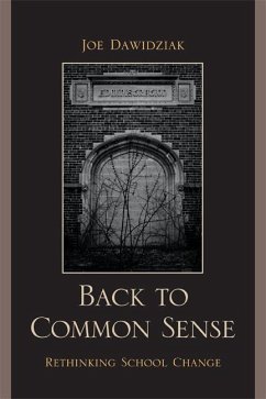 Cover Back to Common Sense (eBook, PDF)